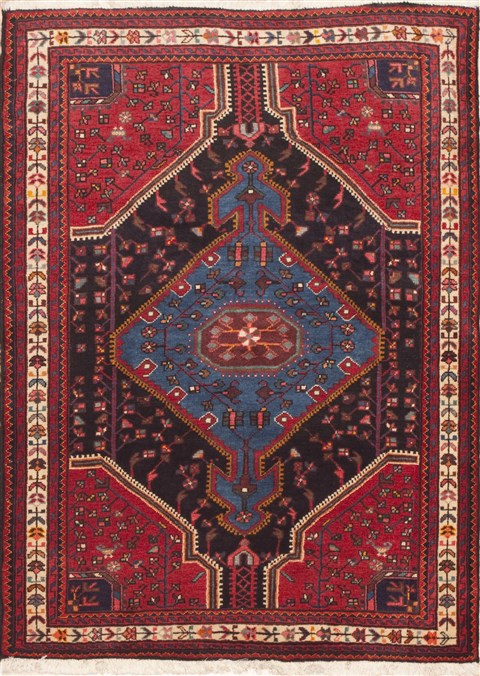 Baluch Red Hand Knotted 36 X 411 Area Rug 100-11430 Image 0