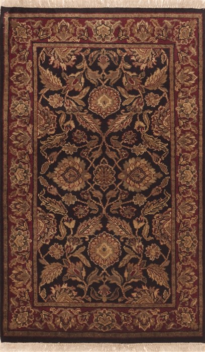 Jaipur Green Hand Knotted 30 X 50 Area Rug 100-11433 Image 0