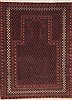 Baluch Red Hand Knotted 35 X 47 Area Rug 100-11439 Thumb 0
