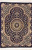 Qum Blue Hand Knotted 15 X 26  Area Rug 100-11444 Thumb 0