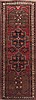 Bakhtiar Red Runner Hand Knotted 35 X 911  Area Rug 100-11476 Thumb 0