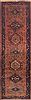 Ardebil Brown Runner Hand Knotted 35 X 1011  Area Rug 100-11492 Thumb 0