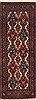 Bakhtiar Red Runner Hand Knotted 23 X 63  Area Rug 100-11506 Thumb 0