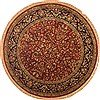 Jaipur Red Round Hand Tufted 78 X 78  Area Rug 100-11514 Thumb 0