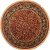 Jaipur Red Round Hand Tufted 78 X 78  Area Rug 100-11514 Thumb 0
