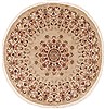 Pak-Persian Beige Round Hand Knotted 50 X 50  Area Rug 100-11527 Thumb 0