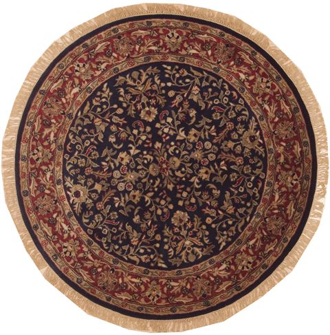 Jaipur Green Round Hand Tufted 60 X 60  Area Rug 100-11530 Image 0