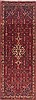 Hamedan Red Runner Hand Knotted 39 X 103  Area Rug 100-11532 Thumb 0