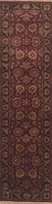 Jaipur Red Runner Hand Knotted 26 X 100  Area Rug 100-11537 Image 0