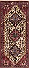 Qashqai Beige Hand Knotted 29 X 66  Area Rug 100-11546 Thumb 0