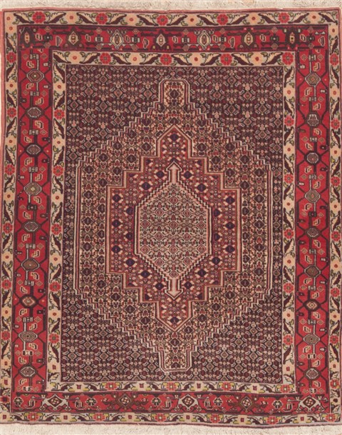 Sanandaj Blue Hand Knotted 41 X 410  Area Rug 100-11549 Image 0