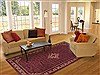 Hossein Abad Red Hand Knotted 67 X 911 Area Rug 100-11553 Thumb 4