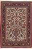 Qum Red Hand Knotted 36 X 50  Area Rug 100-11560 Thumb 0