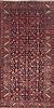 Hamedan Red Hand Knotted 310 X 82  Area Rug 100-11576 Thumb 0