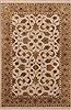 Jaipur Green Hand Knotted 40 X 60  Area Rug 100-11582 Thumb 0