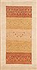 Gabbeh Yellow Hand Knotted 111 X 39 Area Rug 100-11588 Thumb 0