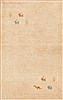 Gabbeh Beige Hand Knotted 23 X 37 Area Rug 100-11594 Thumb 0