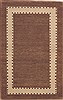Gabbeh Brown Hand Knotted 27 X 41  Area Rug 100-11597 Thumb 0