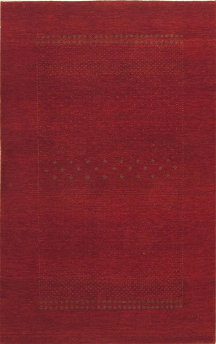 Gabbeh Red Hand Knotted 26 X 40  Area Rug 100-11598 Image 0