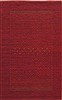 Gabbeh Red Hand Knotted 26 X 311 Area Rug 100-11599 Thumb 0