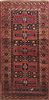 Meshkin Red Runner Hand Knotted 411 X 102  Area Rug 100-11608 Thumb 0