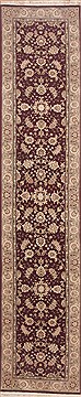 Chinese Sino-Persian Beige Runner 10 to 12 ft Wool Carpet 11610