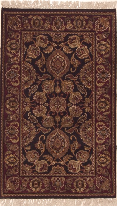 Jaipur Green Hand Knotted 26 X 40  Area Rug 100-11613 Image 0