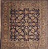 Ardebil Blue Square Hand Knotted 83 X 86  Area Rug 100-11616 Thumb 0