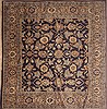 Ardebil Blue Square Hand Knotted 83 X 86  Area Rug 100-11616 Thumb 0