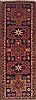 Baluch Red Runner Hand Knotted 411 X 116  Area Rug 100-11624 Thumb 0