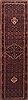 Hamedan Brown Runner Hand Knotted 30 X 1011  Area Rug 100-11625 Thumb 0