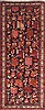 Hamedan Brown Runner Hand Knotted 45 X 106  Area Rug 100-11626 Thumb 0