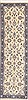 Nain Beige Runner Hand Knotted 20 X 66  Area Rug 100-11642 Thumb 0