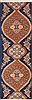 Mashad Orange Runner Hand Knotted 21 X 61  Area Rug 100-11646 Thumb 0