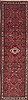 Karajeh Red Runner Hand Knotted 24 X 99  Area Rug 100-11666 Thumb 0