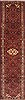 Mussel Red Runner Hand Knotted 26 X 114  Area Rug 100-11679 Thumb 0