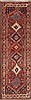 Yalameh Red Runner Hand Knotted 29 X 92  Area Rug 100-11681 Thumb 0