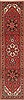 Hamedan Red Runner Hand Knotted 24 X 101  Area Rug 100-11683 Thumb 0