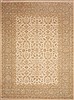 Chobi Yellow Hand Knotted 90 X 122  Area Rug 100-11688 Thumb 0