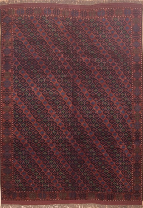 Pishavar Brown Hand Knotted 66 X 810  Area Rug 100-11691 Image 0