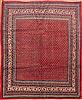 Mood Red Square Hand Knotted 70 X 86  Area Rug 100-11695 Thumb 0