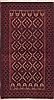 Baluch Red Hand Knotted 35 X 510  Area Rug 100-11713 Thumb 0
