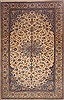 Najaf-abad Beige Hand Knotted 100 X 1510  Area Rug 100-11718 Thumb 0