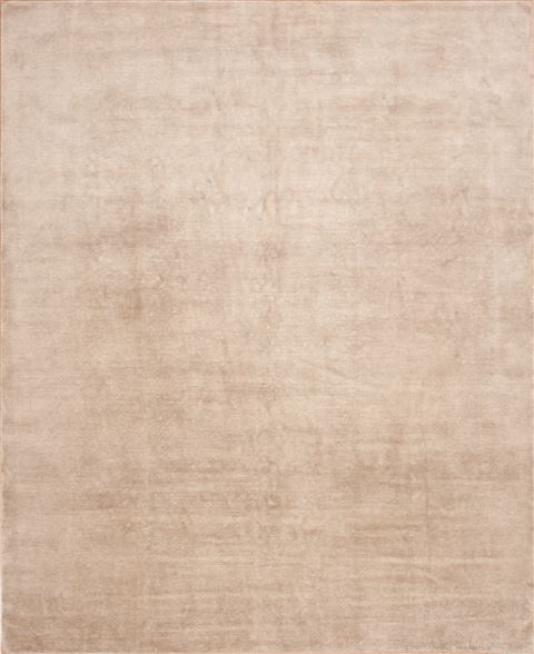 Modern Beige Hand Knotted 80 X 911 Area Rug 100-11721 Image 0