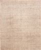 Modern Beige Hand Knotted 80 X 911 Area Rug 100-11721 Thumb 0