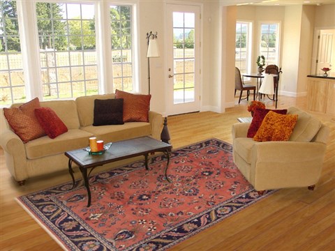 Yazd Purple Hand Knotted 611 X 98 Area Rug 100-11732 Image 4