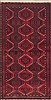 Baluch Red Runner Hand Knotted 35 X 66  Area Rug 100-11735 Thumb 0