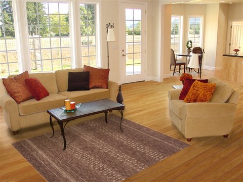 Gabbeh Brown Hand Knotted 47 X 611 Area Rug 100-11742 Image 5