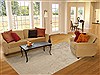 Modern Green Hand Knotted 61 X 90 Area Rug 100-11746 Thumb 4