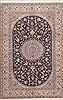 Nain Blue Hand Knotted 69 X 103 Area Rug 100-11748 Thumb 0